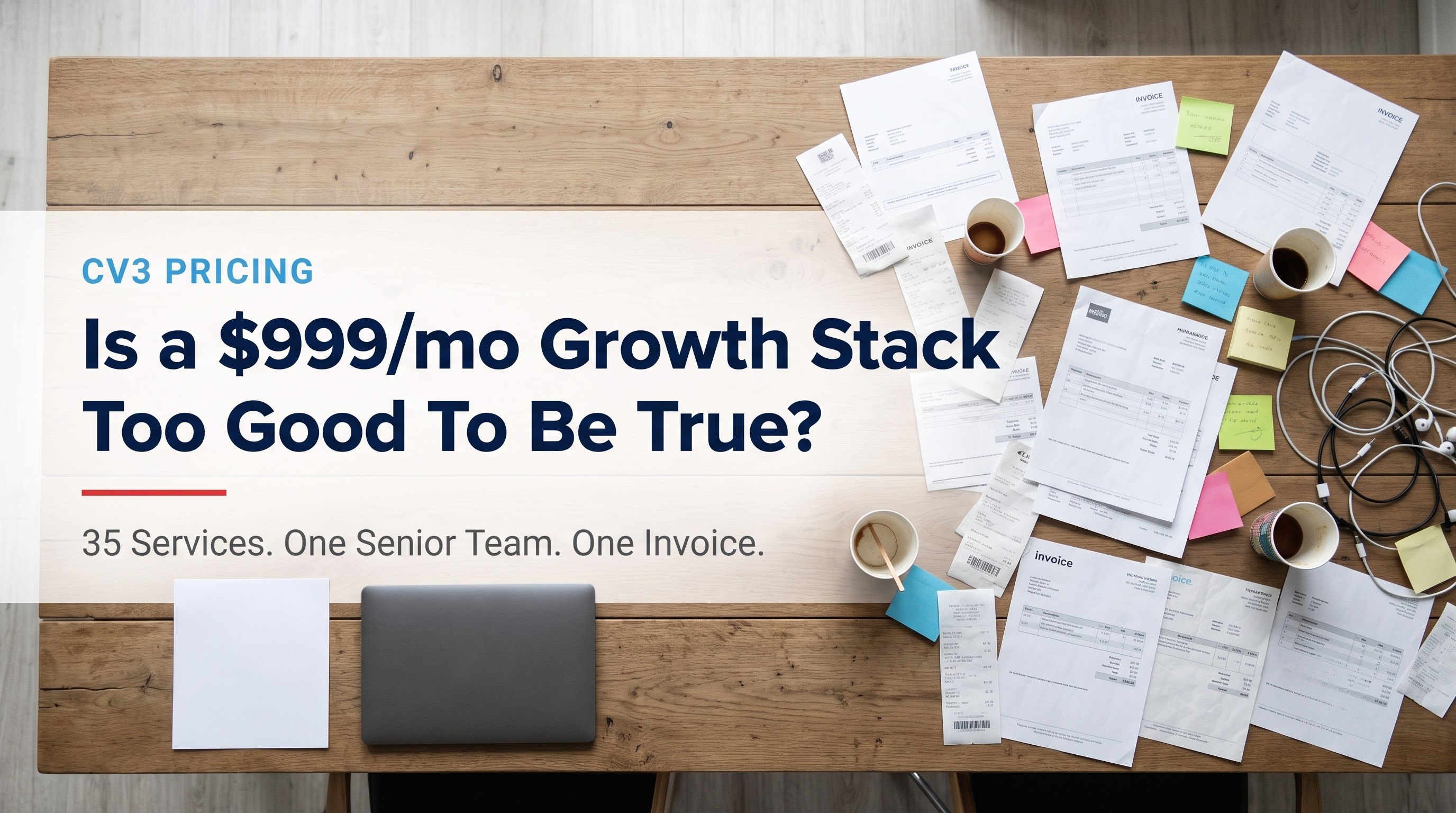 Is a $999/mo Full-Service Growth Stack Too Good to Be True?