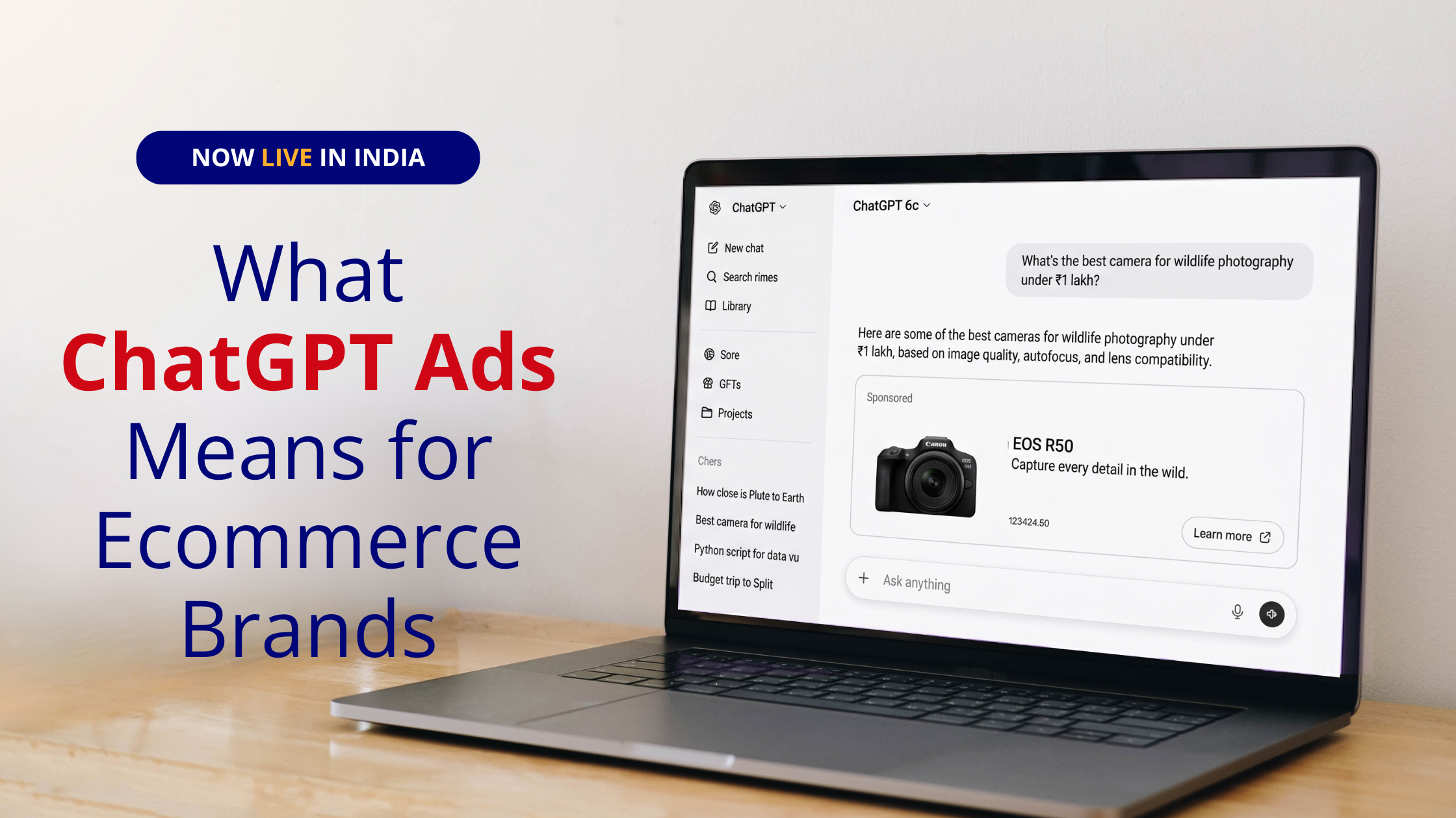 ChatGPT Ads Are Live in India: What It Means for Ecommerce Brands